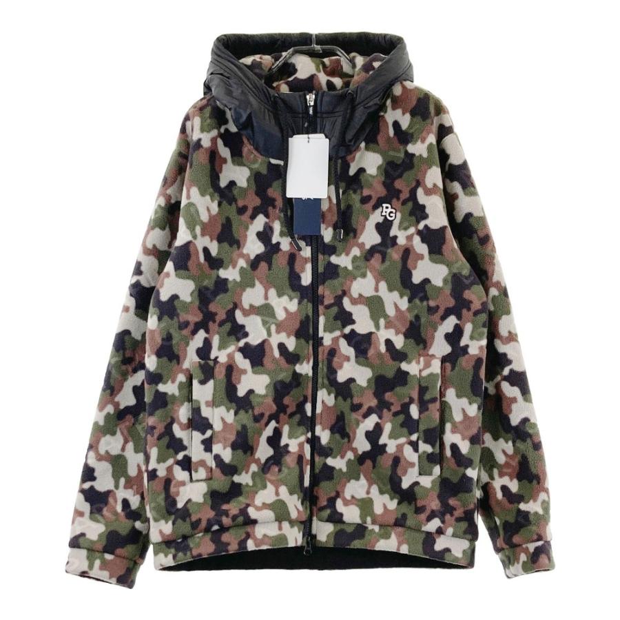 パーリーゲイツ・ゴルフウェア・フルジップジャケット・ロゴ刺繍・迷彩・カモフラ・4 パーリーゲイツ・ゴルフウェア・フルジップジャケット・ロゴ刺繍・迷彩