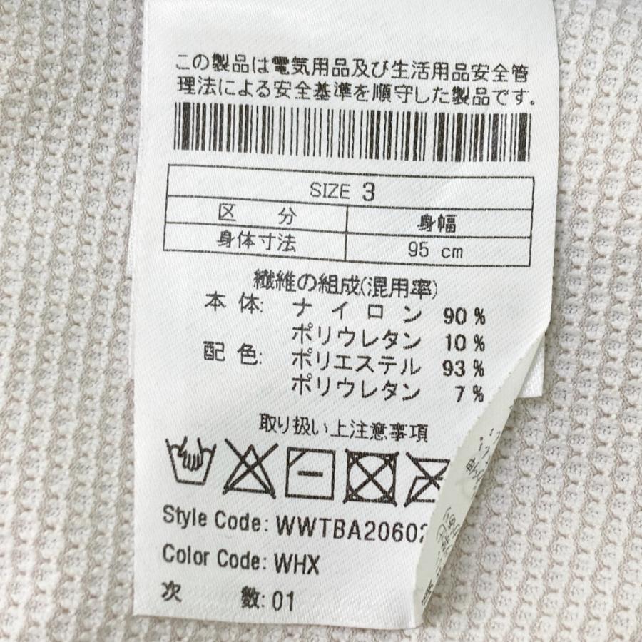 WAAC ワック 長袖ポロシャツ ベージュ系 3 ゴルフウェア レディース