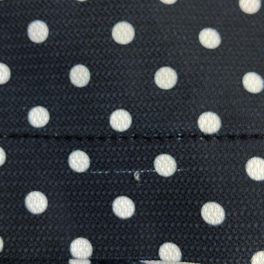 マスターバニーエディション　ストレッチ　ハーフパンツ　総柄　黒×白　サイズ4 MASTER BUNNY EDITION マスターバニーエディション ハーフパンツ