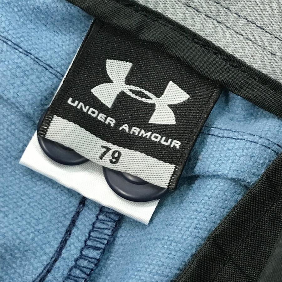 UNDER ARMOUR アンダーアーマー  ストレッチパンツ 総柄 ネイビー系 79 ゴルフウェア メンズ｜stst-used｜05