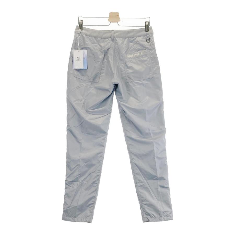 新品】AND PER SE アンパスィ 蓄熱パンツ グレー系 L ゴルフウェア 