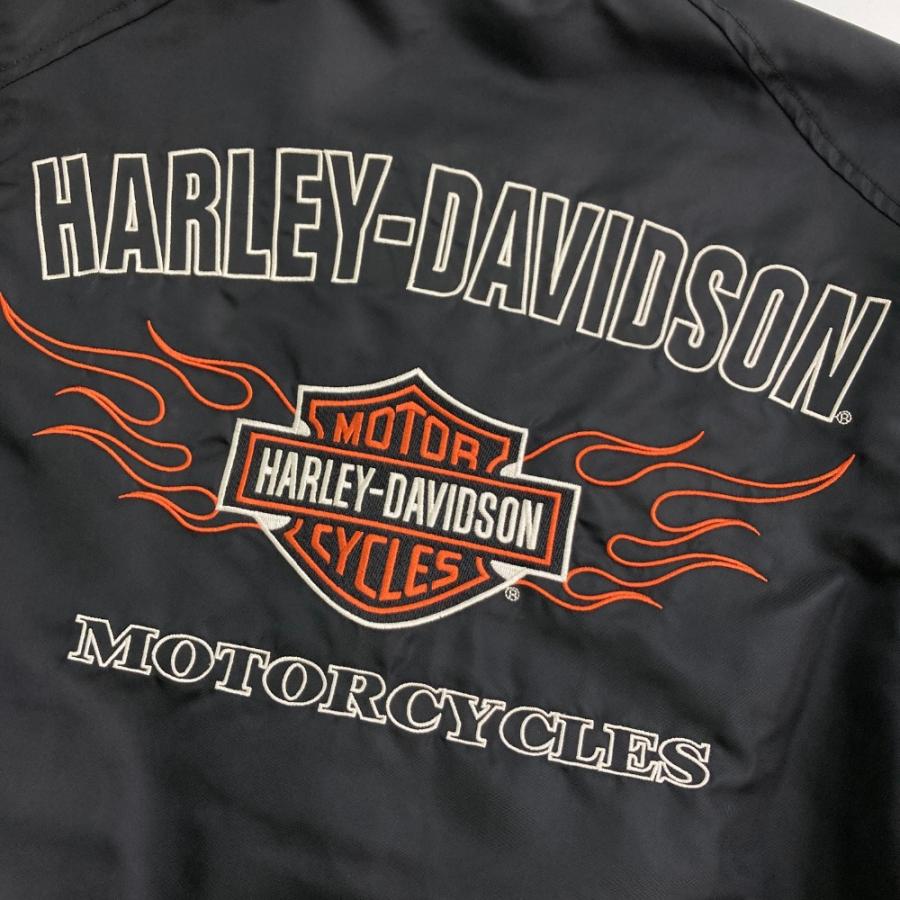 HARLEY DAVIDSON ハーレーダビッドソン 98000-10VM レザージャケット シングルライダース  ブラック系 M バイクウェア メンズ｜stst-used｜05