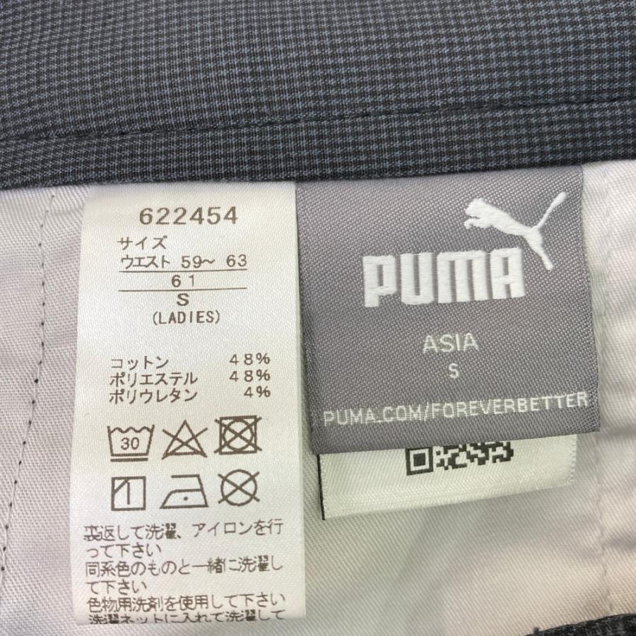 【新品】PUMA GOLF プーマゴルフ  ストレッチパンツ  ブラック系 S ゴルフウェア レディース｜stst-used｜03