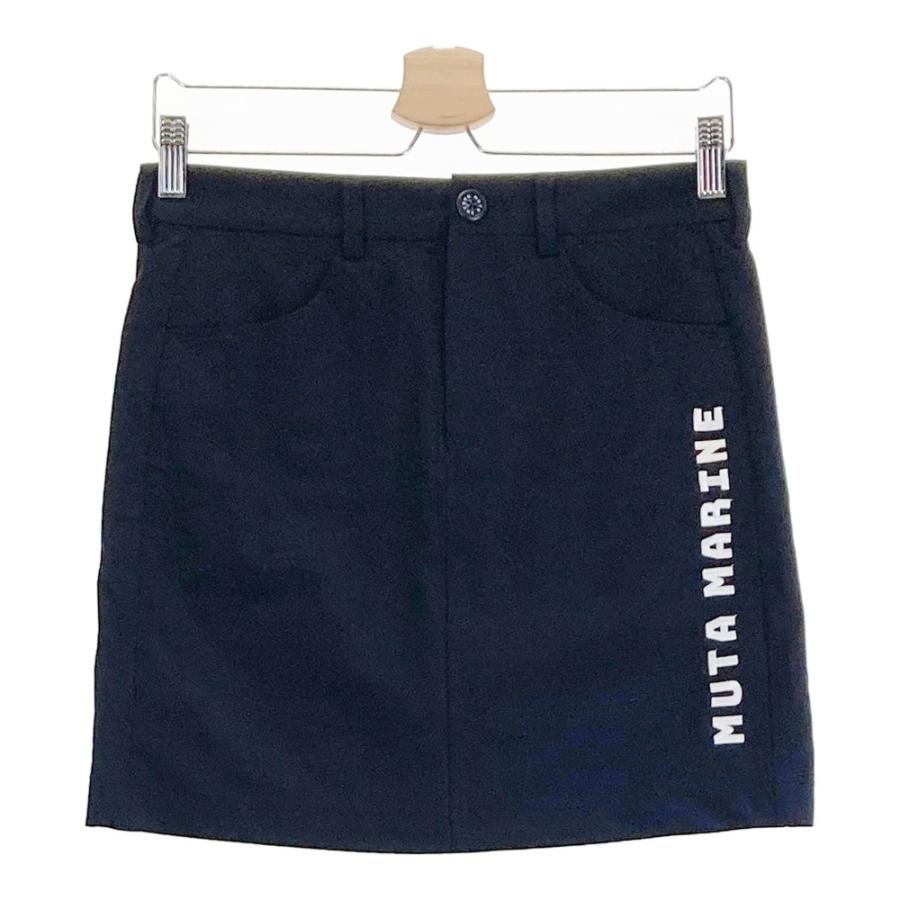MUTA MARINE ムータマリン インナー付 スカート ネイビー系 2 ゴルフ  