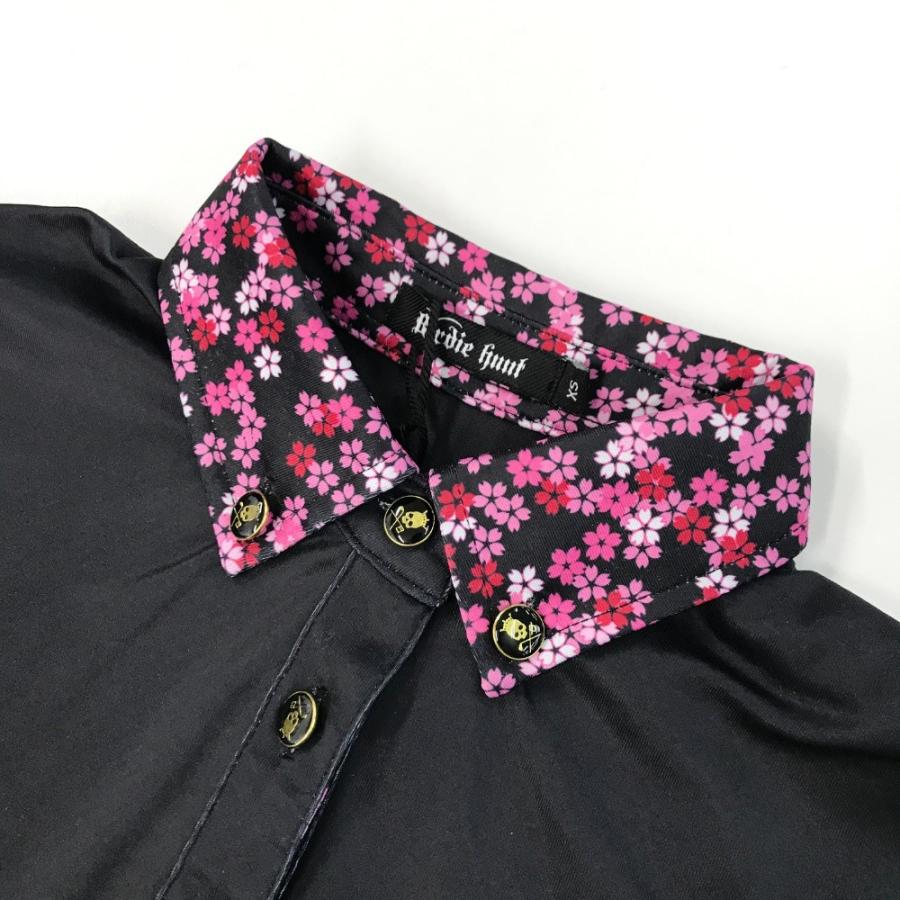 美品】BIRDIE HUNT バーディーハント 半袖ポロシャツ ボタンダウン