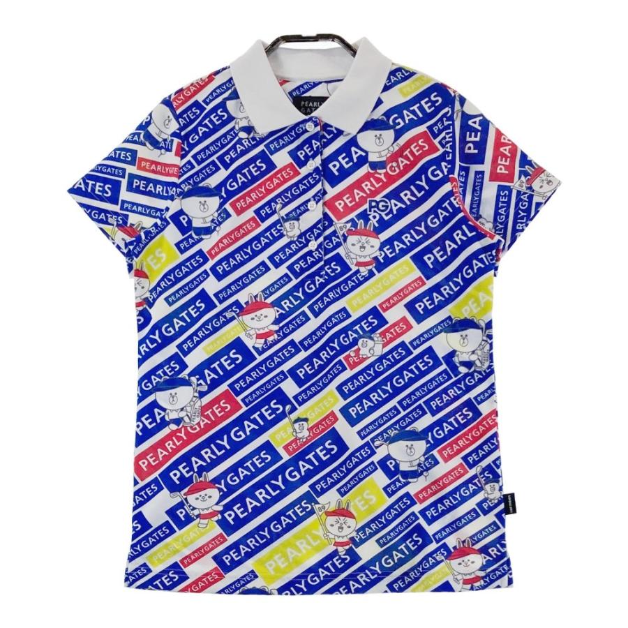 パーリーゲイツLINE FRIENDS 半袖ポロシャツ