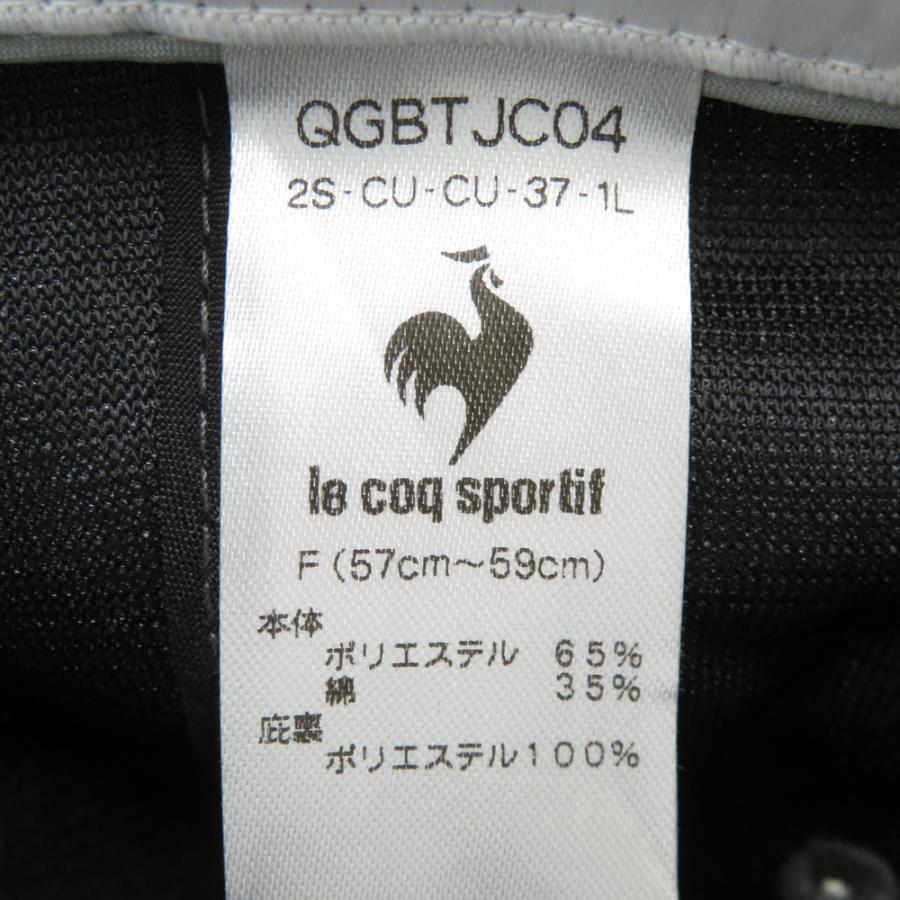 LECOQ GOLF ルコックゴルフ  キャップ  グレー系 F(57-59) ゴルフウェア｜stst-used｜06