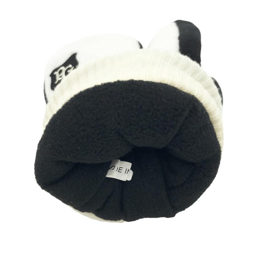 PEARLY GATES パーリーゲイツ フリースミトン ホワイト系 S