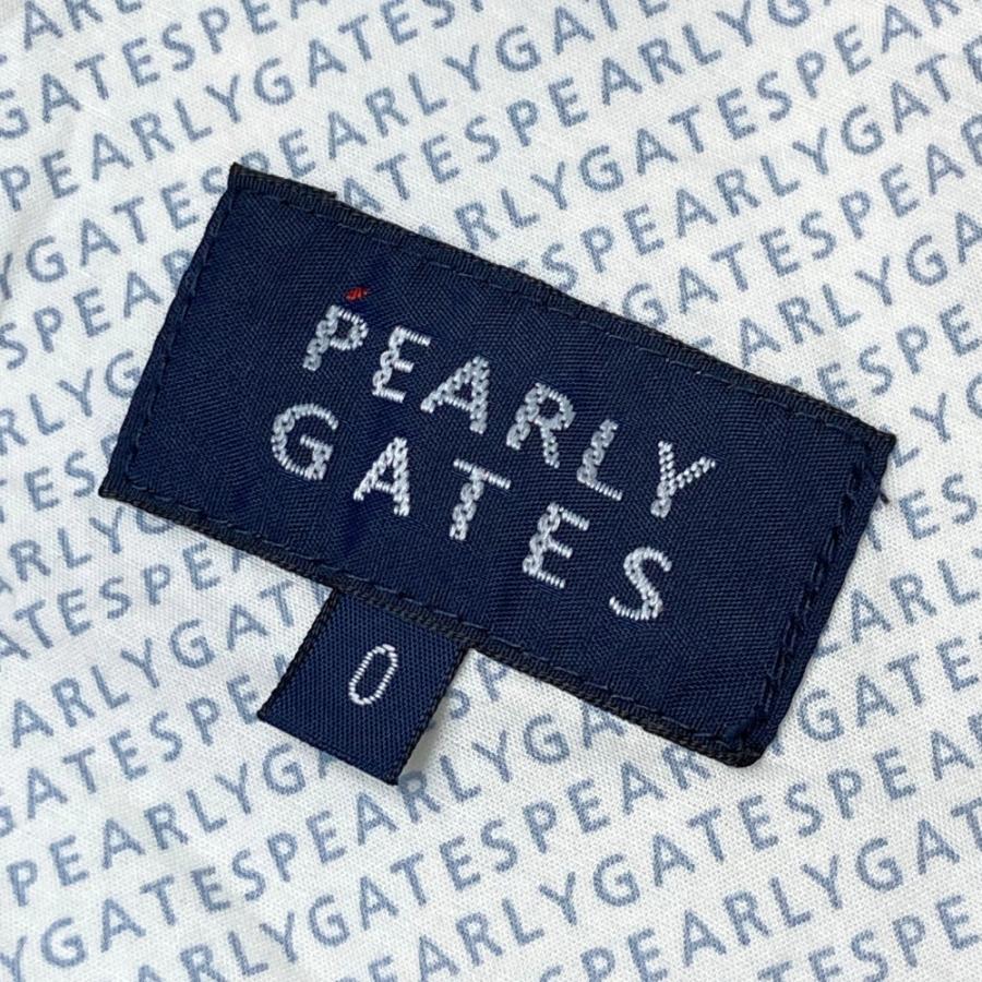 PEARLY GATES（パーリーゲイツ） ストレッチスカート 総柄 ネイビー系