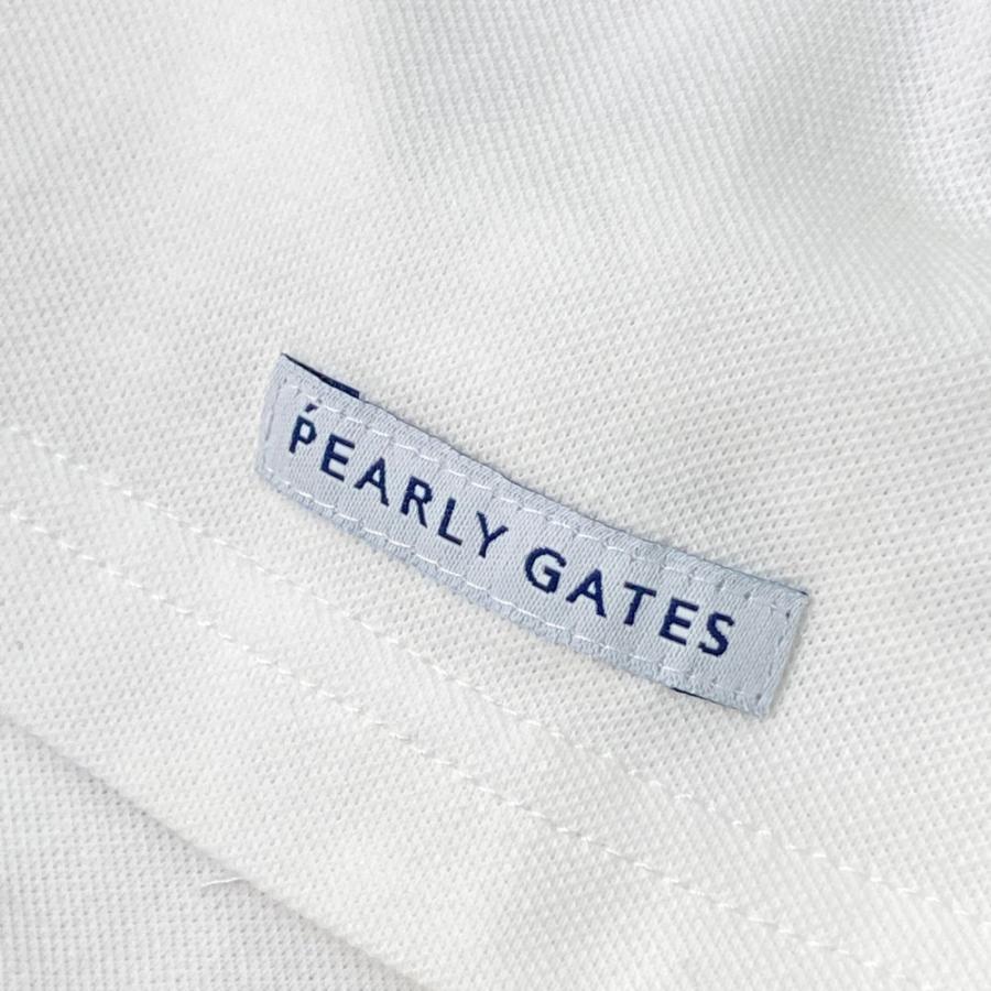 PEARLY GATES パーリーゲイツ 2022年 半袖ハイネックTシャツ  ホワイト系 1 ゴルフウェア レディースの画像