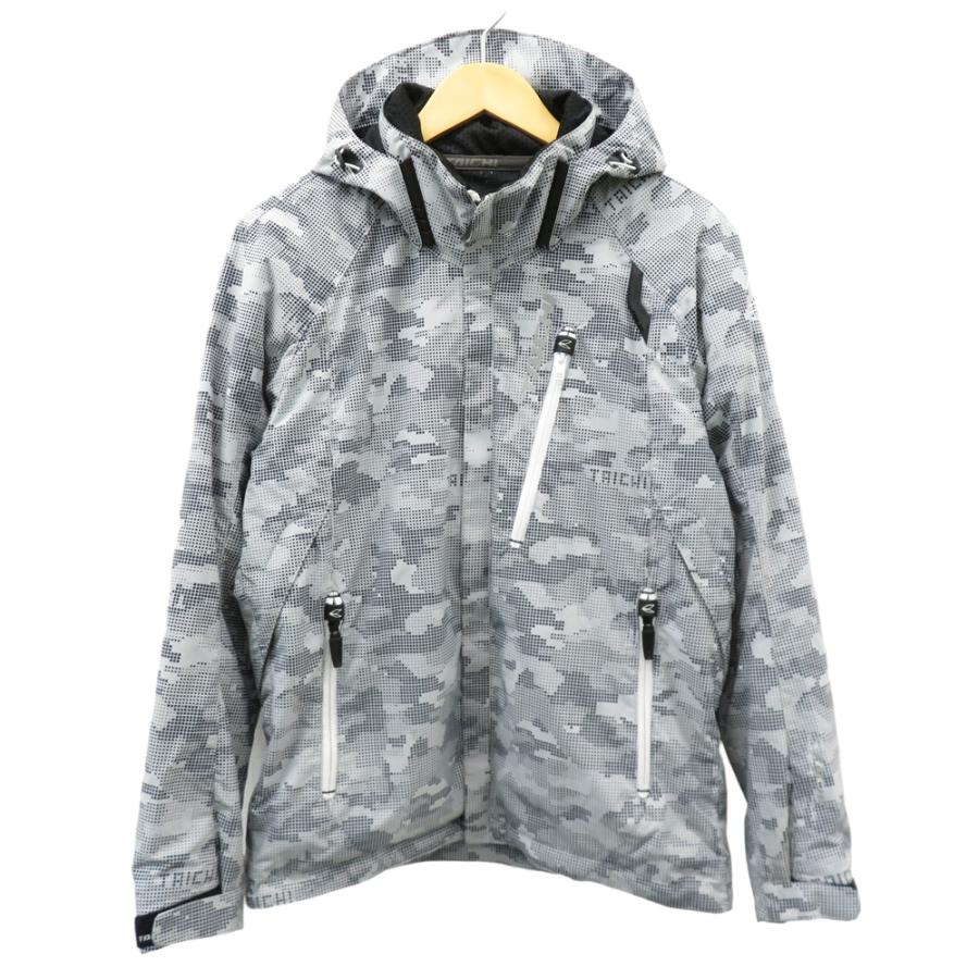 RS TAICHI アールエスタイチ RSJ321 ジャケット WRパーカ 総柄 グレー 
