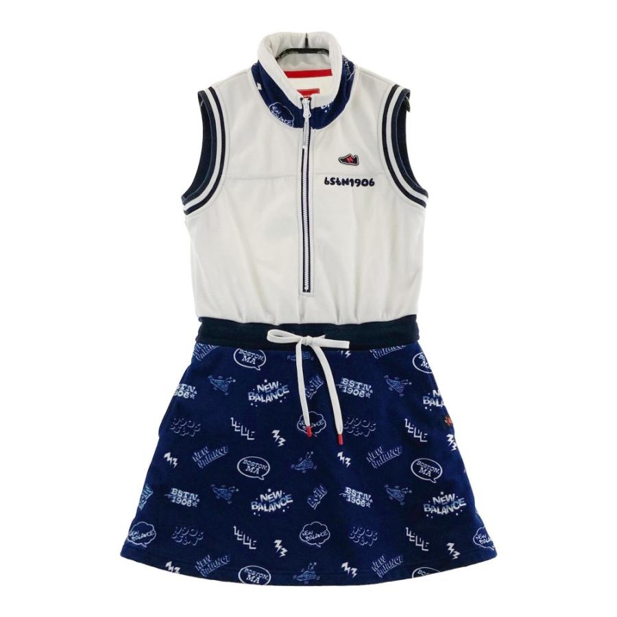 New Balance（ニューバランス） ハーフジップ 裏起毛ノースリーブ