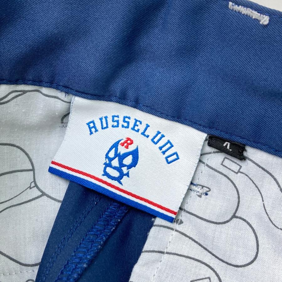 Russeluno（ラッセルノ） ロングパンツ ネイビー系 4 ゴルフウェア