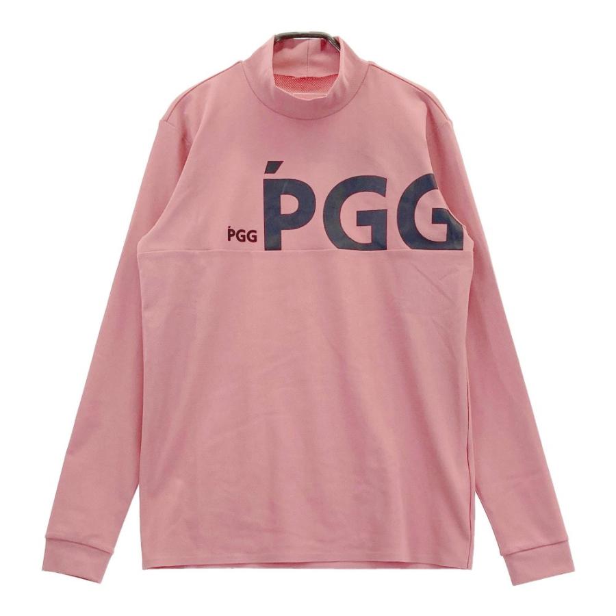 サイズ：6 PGG PEARLY GATES パーリーゲイツ 2023年モデル ハイネック 長袖Tシャツ  ピンク系 [240101432860] ゴルフウェア メンズ ストスト PEARLY GATES（パーリーゲイツ） 【新品】PGG PEARLY GATES 2023年