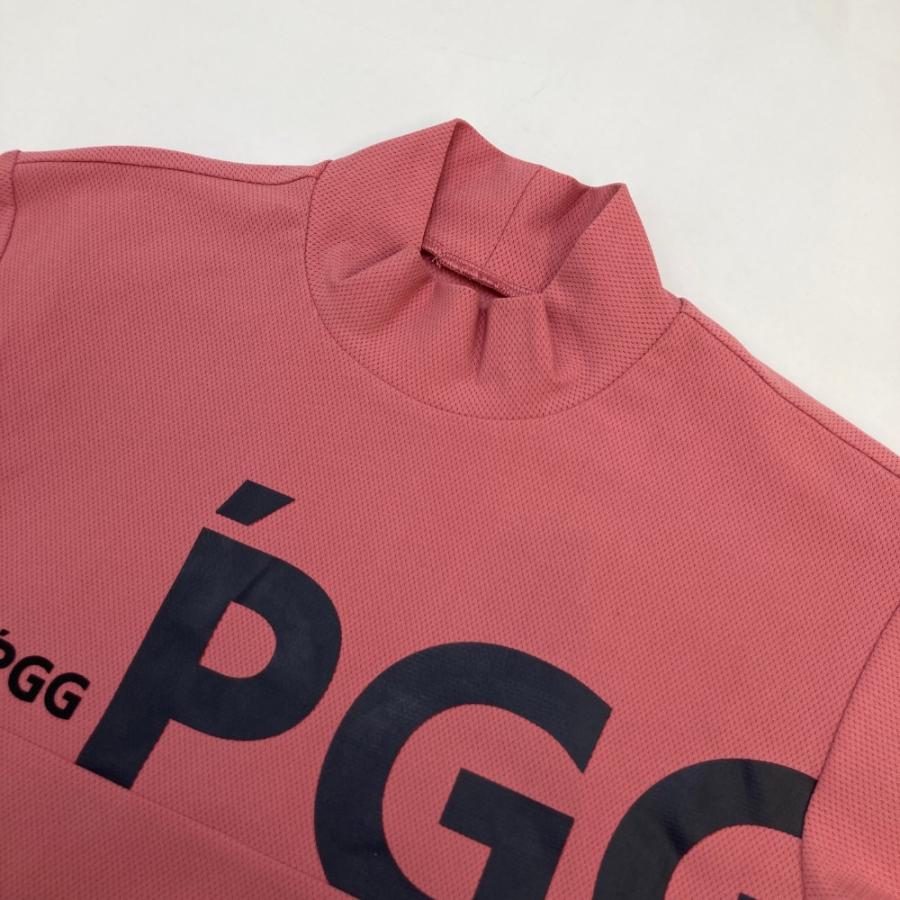 サイズ：6 PGG PEARLY GATES パーリーゲイツ 2023年モデル ハイネック 長袖Tシャツ  ピンク系 [240101432860] ゴルフウェア メンズ ストスト PEARLY GATES（パーリーゲイツ） 【新品】PGG PEARLY GATES 2023年