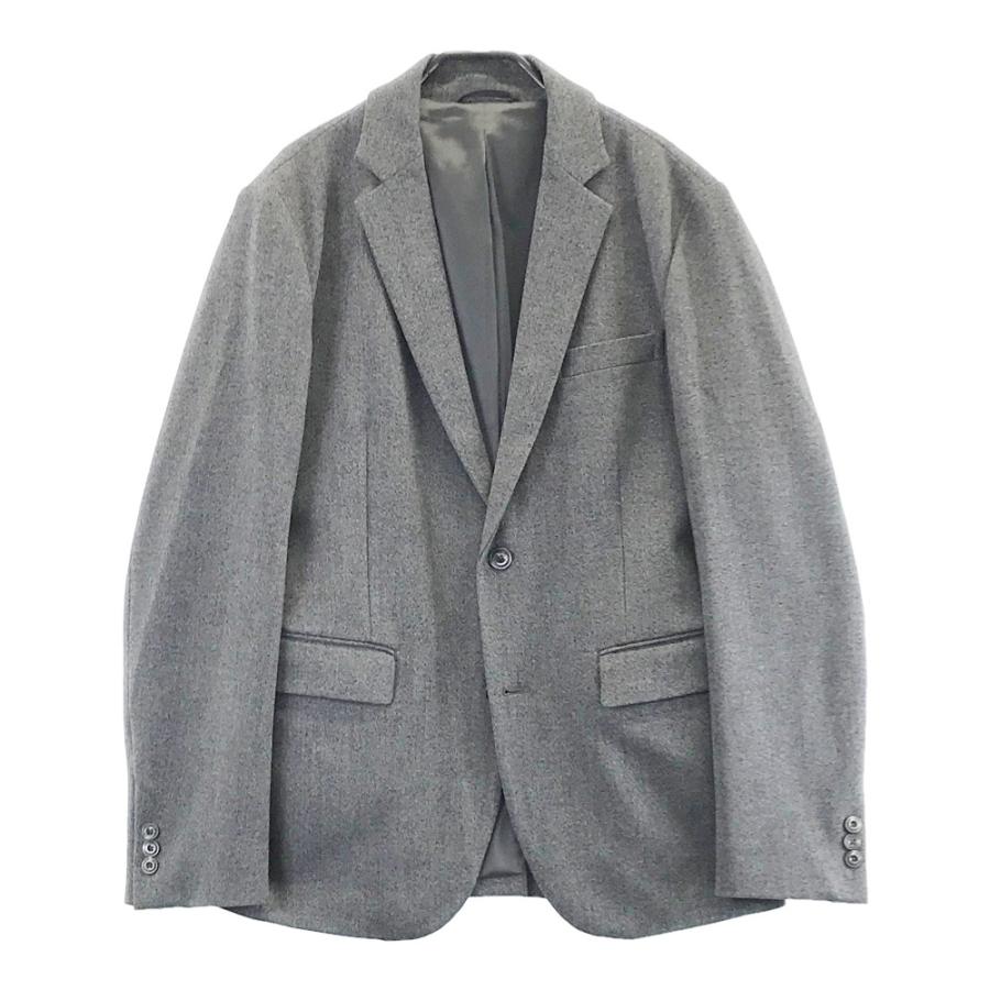 【値下げ】エポカウオモ　セットアップスーツ　サイズ46 グレー　いい柄です エポカウォモグレー スーツ 2つボタン