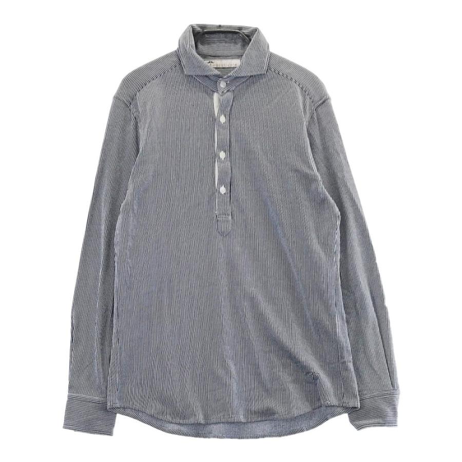 RUSSELUNO ラッセルノ Hacktivate 長袖ポロシャツ ストライプ柄  