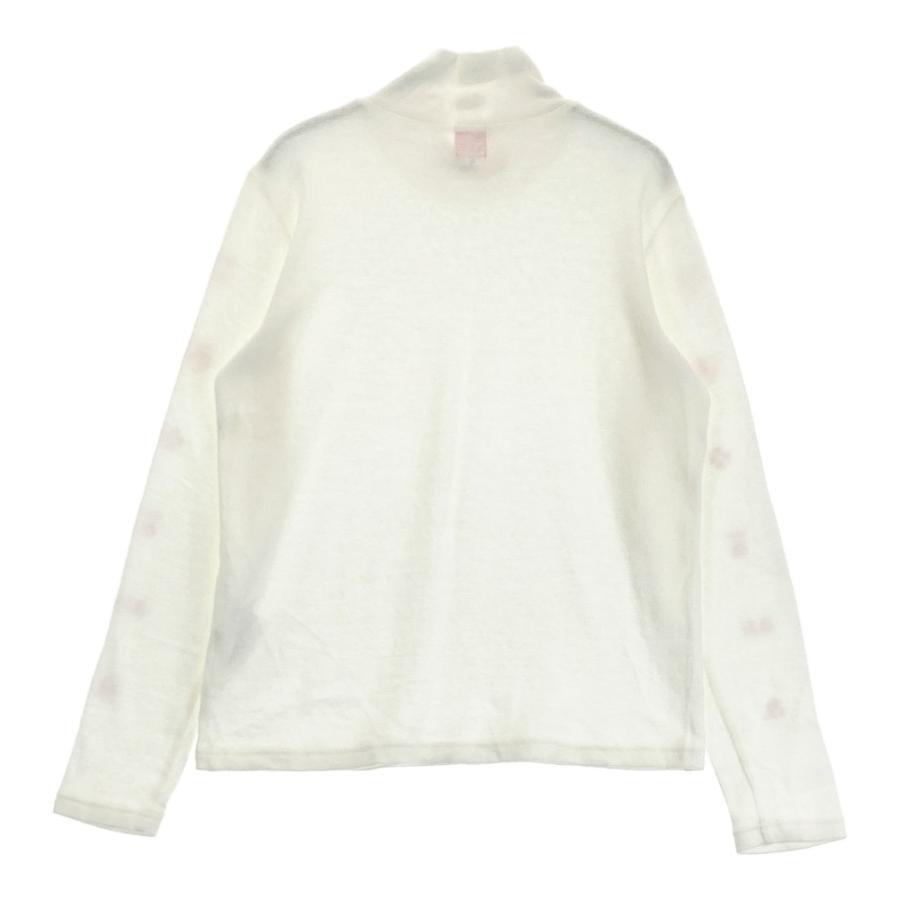 archivio（アルチビオ） A019005 ハイネック 長袖Tシャツ ホワイト系