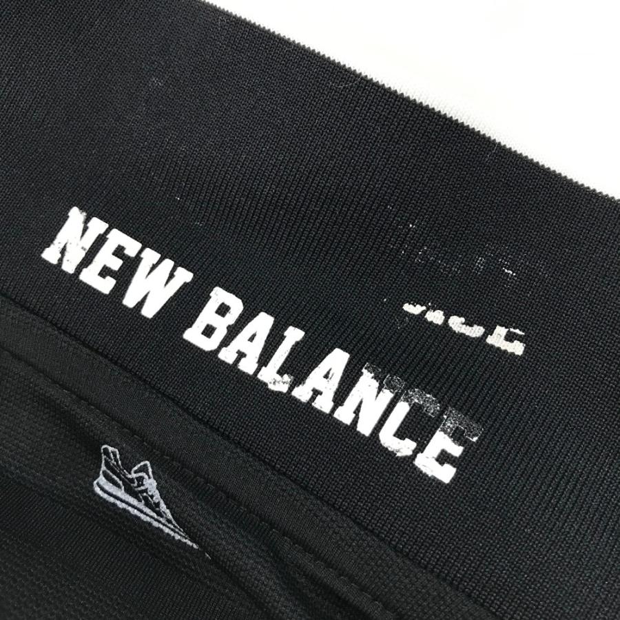 NEW BALANCE ニューバランス  半袖ポロシャツ スニーカー 総柄 ブラック系 6 ゴルフウェア メンズ｜stst-used｜07