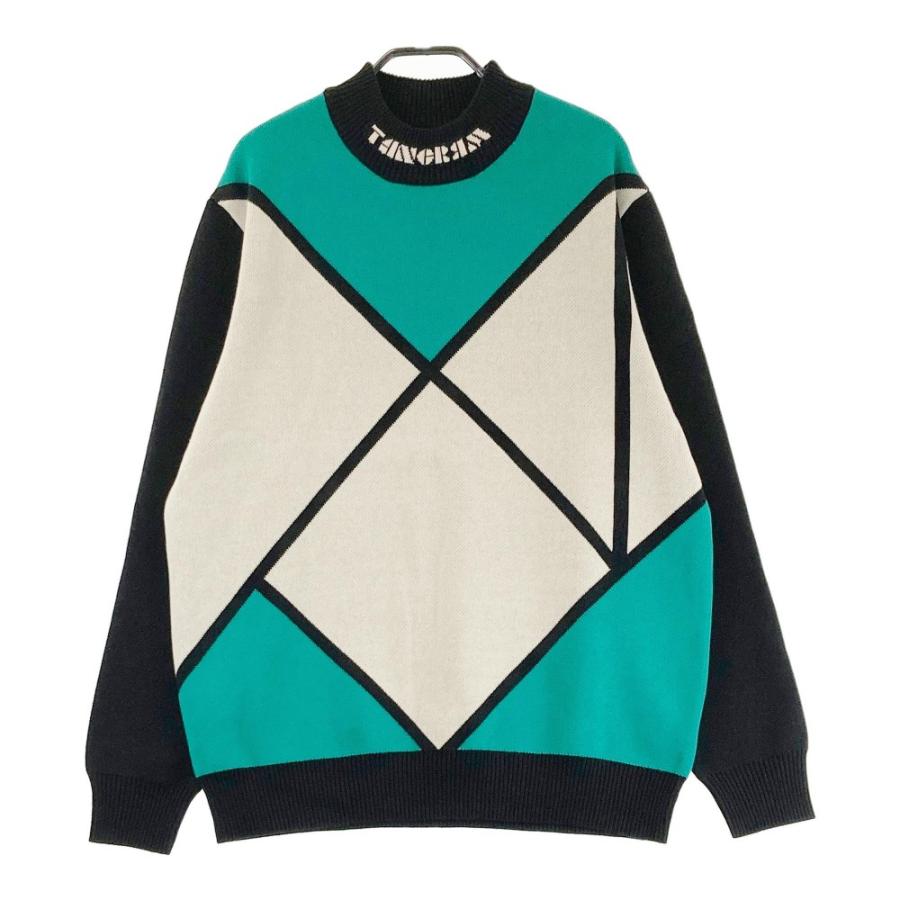 TANGRAM タングラム ニット セーター ブラック系 XL ゴルフウェア 