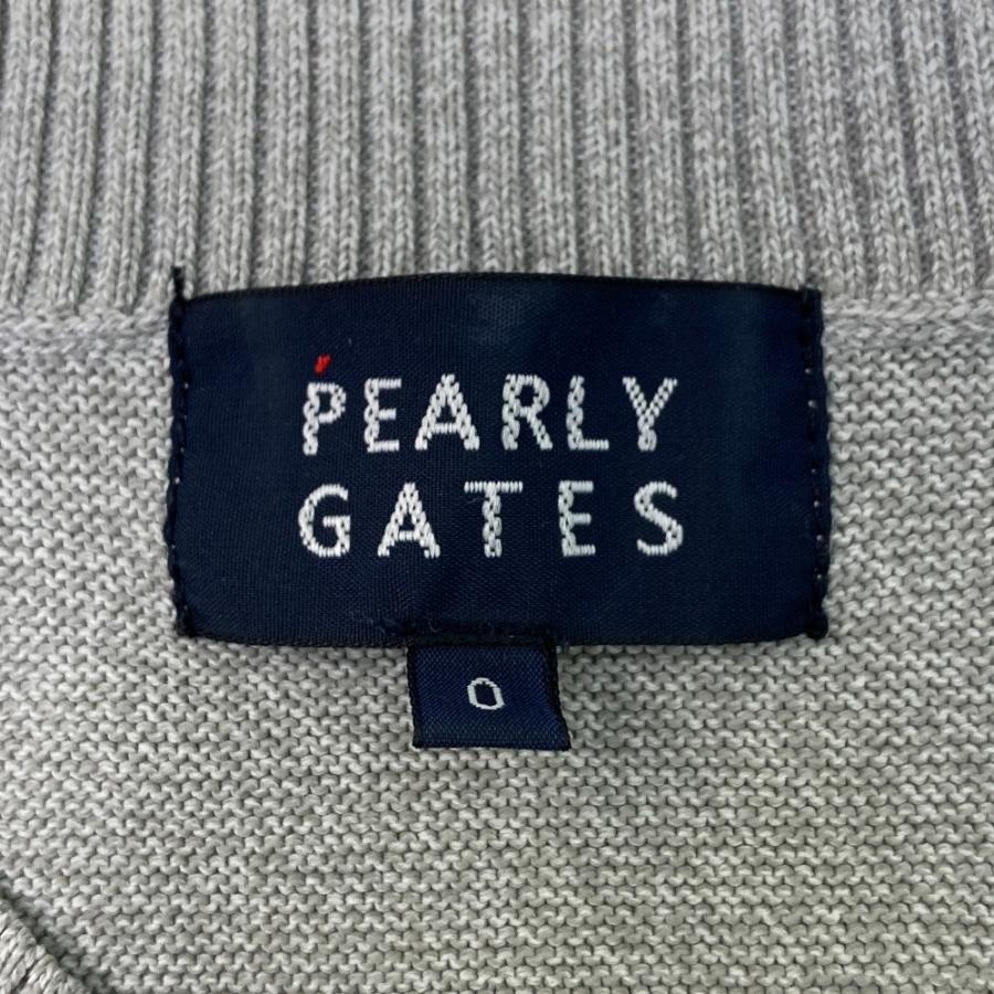 PEARLY GATES（パーリーゲイツ） ニットセーター グレー系 0 ゴルフ