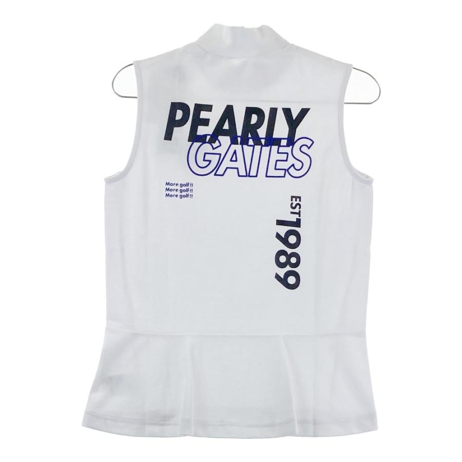 【PEARLY GATES】パーリーゲイツ ノースリーブモックネックシャツ 新品】PEARLY GATES パーリーゲイツ モックネックノースリーブシャツ