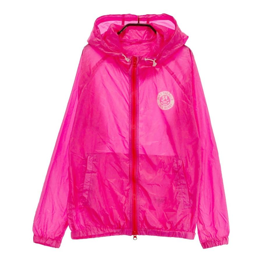 Jack Bunny! パーカー　ピンク Jack Bunny!! JACK BUNNY ジャックバニー 薄手ナイロン ジップ