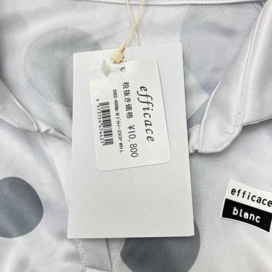 efficace EFFICACE BLANC エフィカスブラン 襟付き ノースリーブ