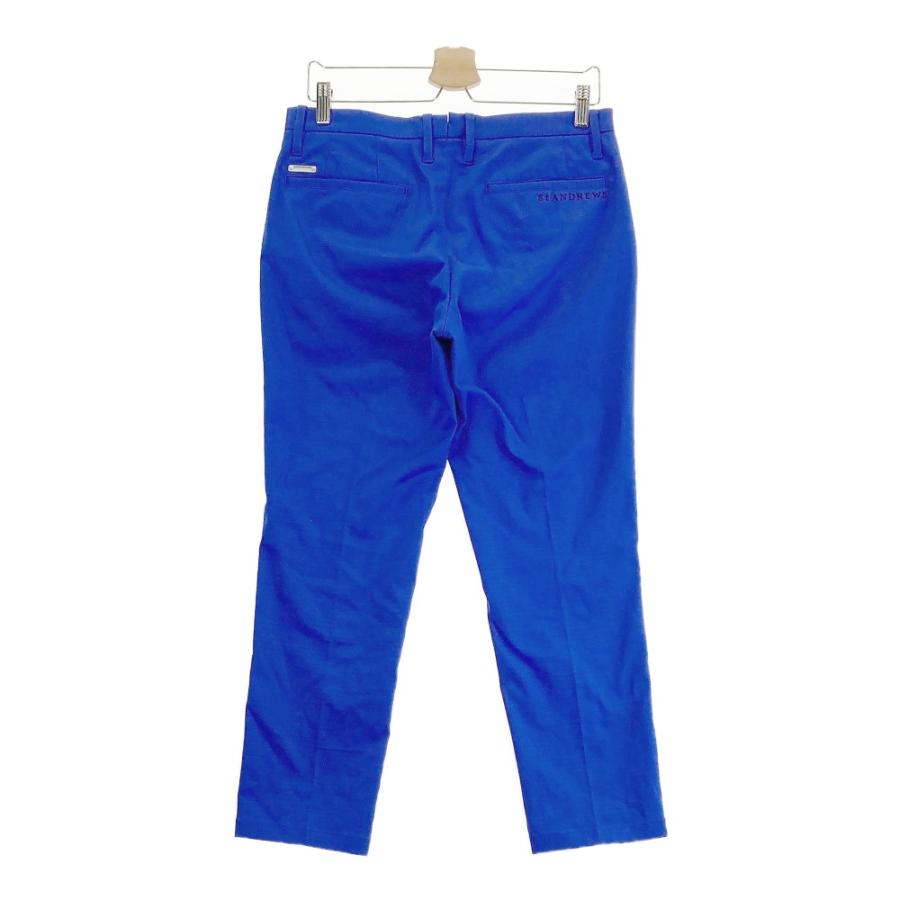 美品☆定価17600円 セントアンドリュース ストレッチスキニーパンツ『M』☆ St ANDREWS セントアンドリュース ストレッチパンツ 総柄 ブルー系 M