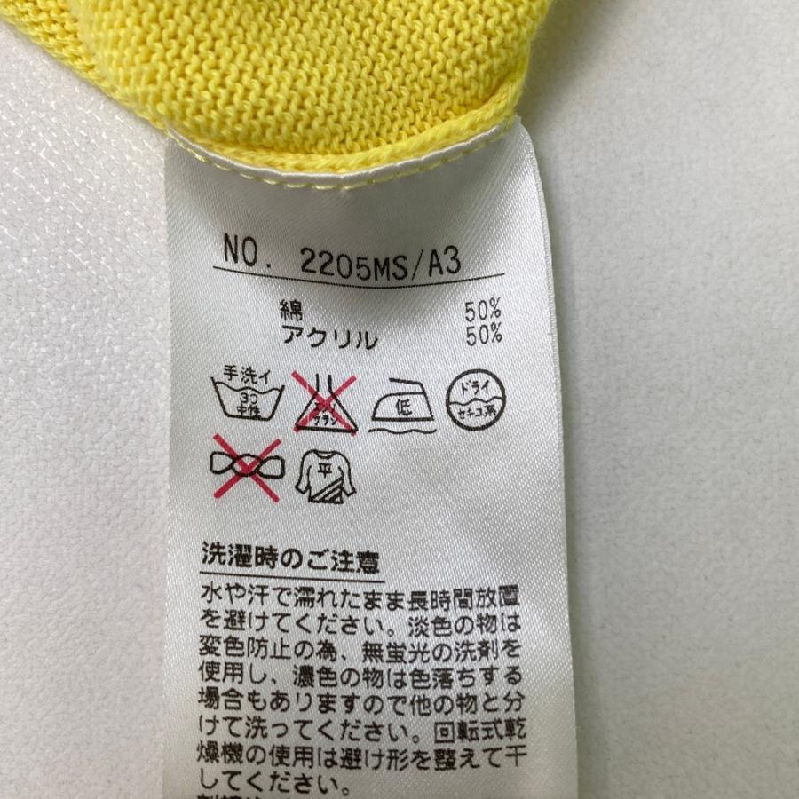 and per se AND PER SE アンパスィ ニットセーター イエロー系 M