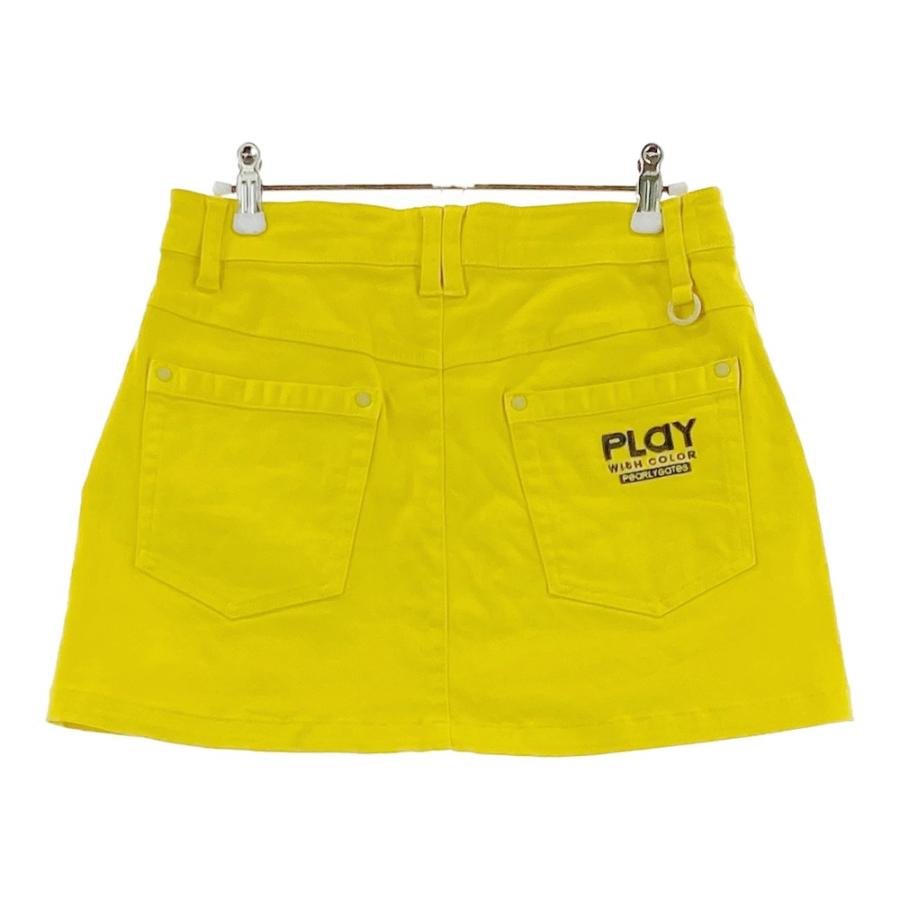 パーリーゲイツ ゴルフウェア スカート イエロー サイズ00 PEARLY GATES パーリーゲイツ ストレッチスカート イエロー系 0