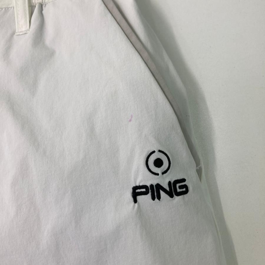 PING（ピン） 2024年モデル ストレッチ パンツ ホワイト系 SS ゴルフ