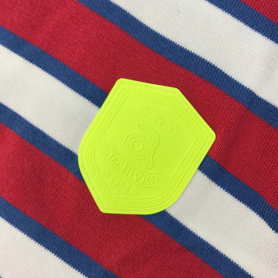 サイズ：48 ARCHIVIO アルチビオ  カシミヤ クルーネック ニットセーター ボーダー柄 ネイビー系 [240101463005] ゴルフウェア メンズ ストスト サイズ：48 ARCHIVIO アルチビオ カシミヤ クルーネック ニット