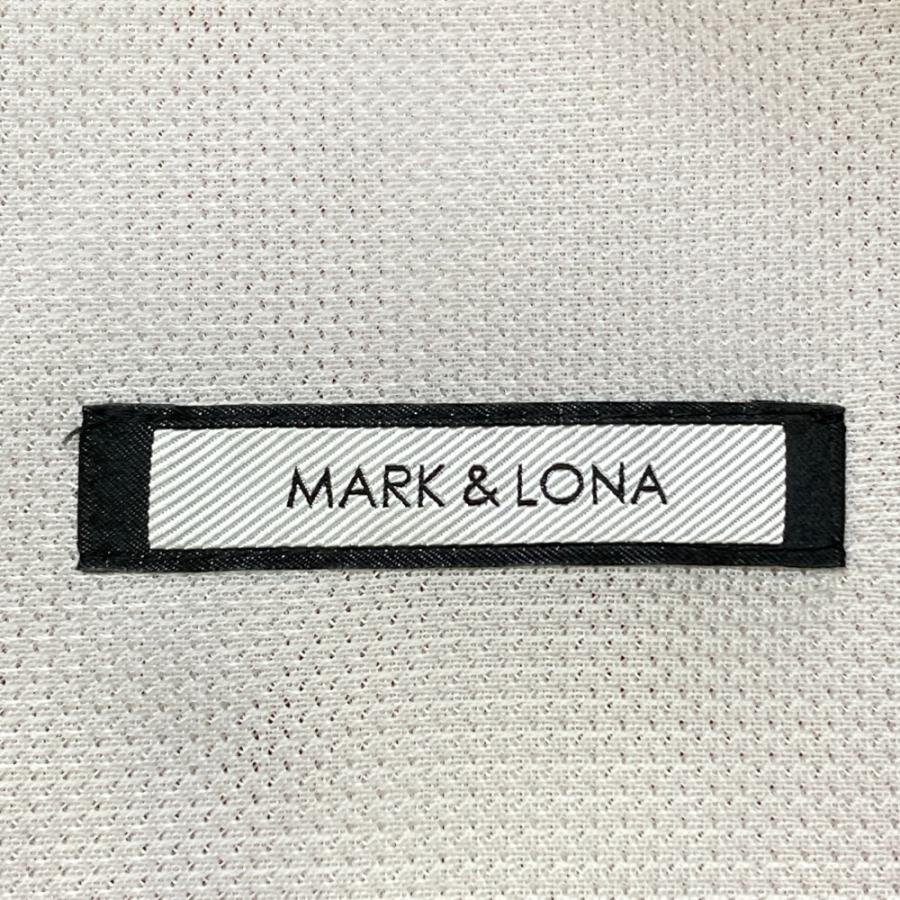 MARK\u0026LONA マークアンドロナ  スウェット ストレッチパンツ ジャガード 総柄 レッド系 38 ゴルフウェア レディースの画像