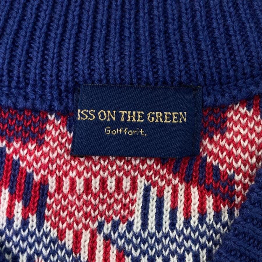 KISS ON THE GREEN（キスオンザグリーン） ニット ベスト 千鳥柄