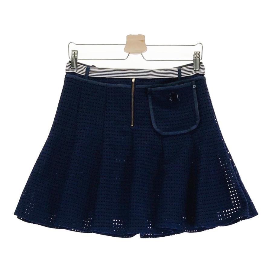 archivio - 【美品】archivio アルチビオ　プリーツスカート　ゴルフウェア　サイズ38 archivio ARCHIVIO アルチビオ 裏地付メッシュプリーツスカート