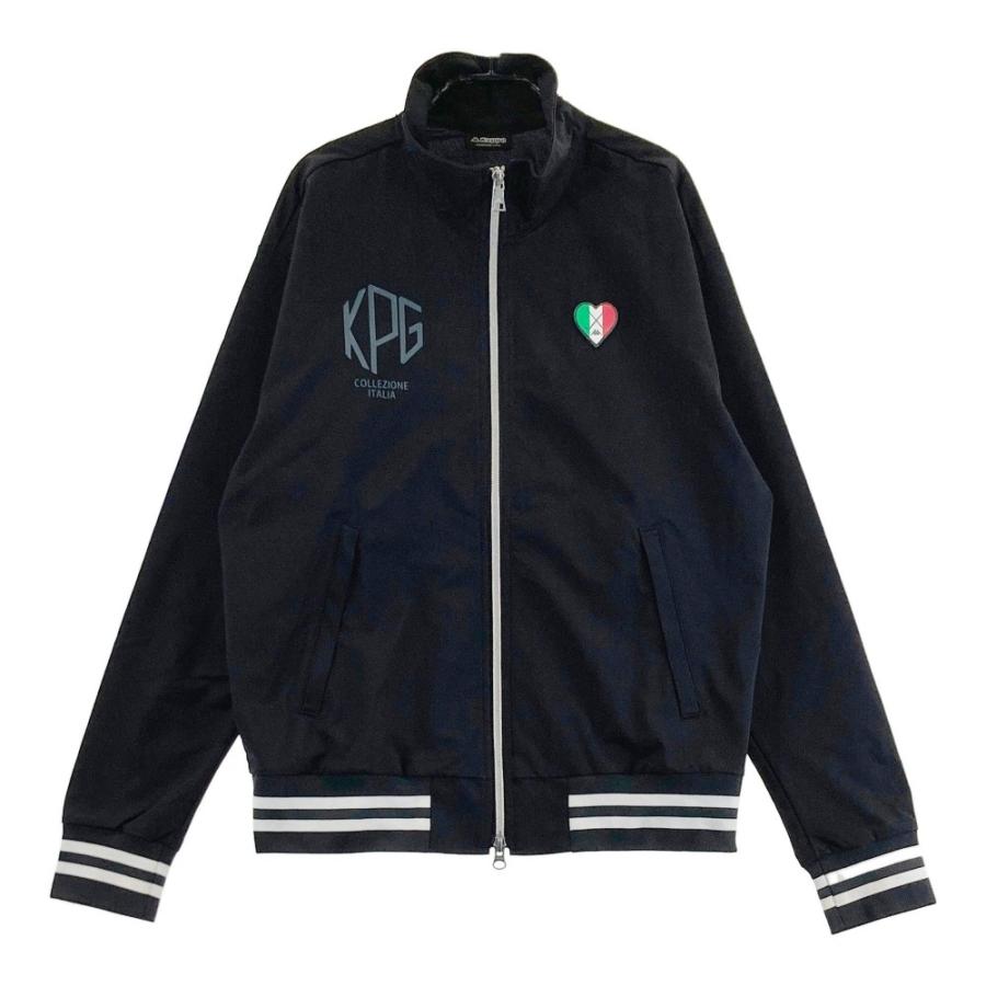 Kappa GOLF KAPPA カッパゴルフ ジップジャケット ブラック系 O ゴルフ 