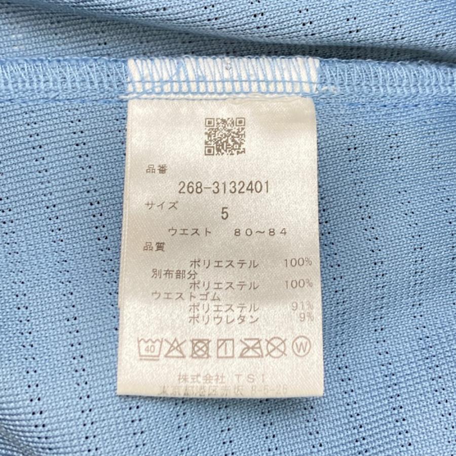 新品　PGG パーリーゲイツ　ハーフパンツ　ウエストゴム　ブルー　サイズ5 PGG PEARLY GATES パーリーゲイツ 2023年モデル ハーフパンツ