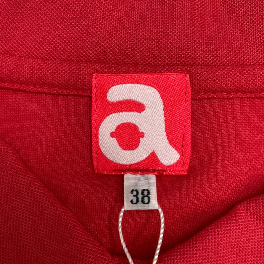 新品】ARCHIVIO アルチビオ 半袖ポロシャツ レッド系 38 ゴルフウェア