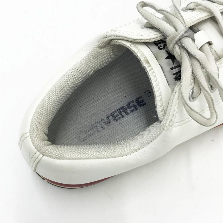 美品 CONVERSE ゴルフシューズ レディース ホワイト 24.5㌢ 美品