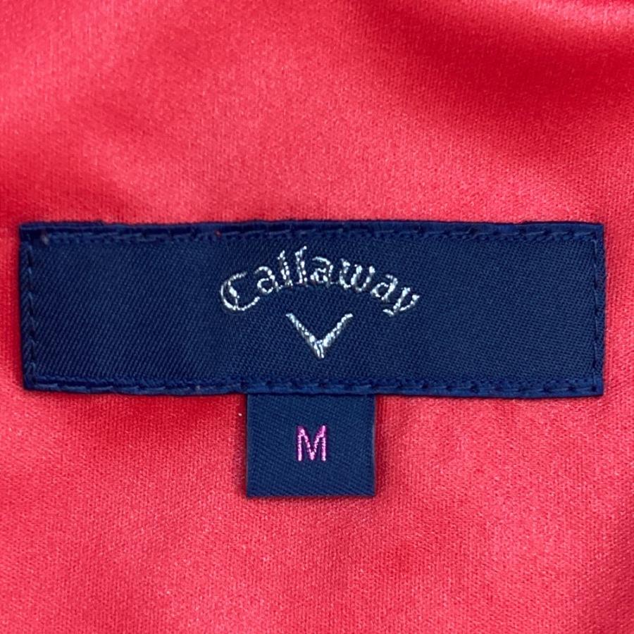 Callaway（キャロウェイ） ジップ ジャケット レッド系 M ゴルフウェア