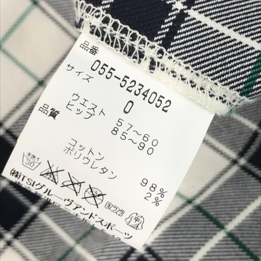 PEARLY GATES（パーリーゲイツ） ストレッチスカート チェック柄
