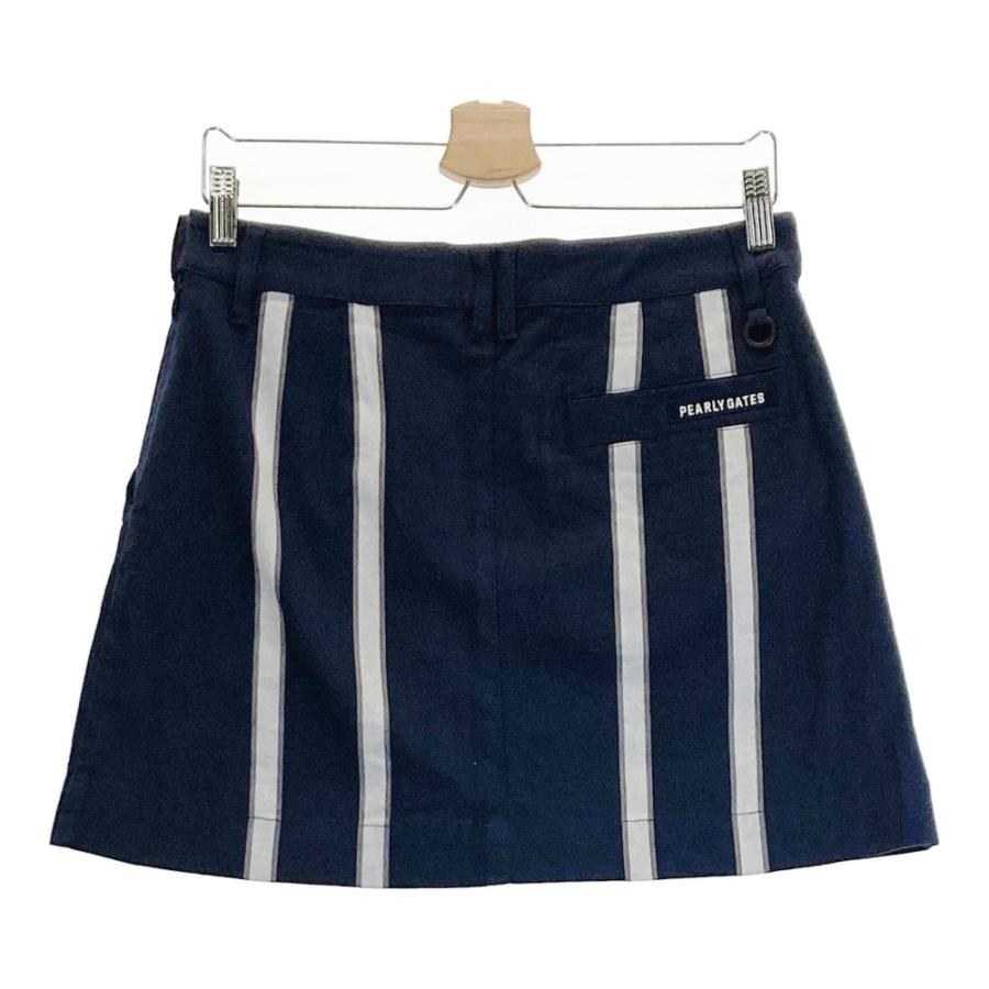 PEARLY GATES パーリーゲイツ 30周年 ストレッチ スカート ストライプ
