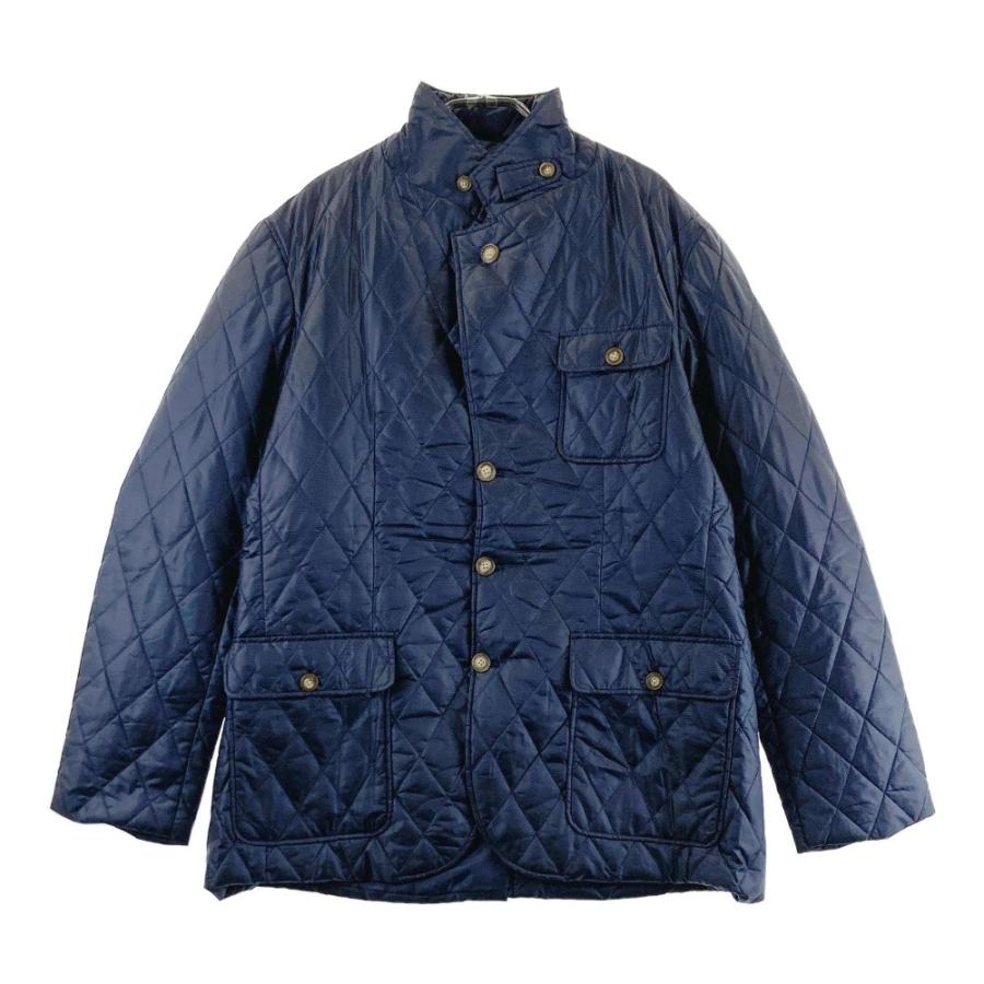 ASHWORTH アシュワース 中綿ジャケット キルティング ネイビー系 O  
