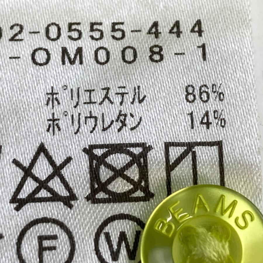 BEAMS GOLF ビームスゴルフ  半袖ポロシャツ ロゴ総柄 イエロー系 M ゴルフウェア メンズ_3
