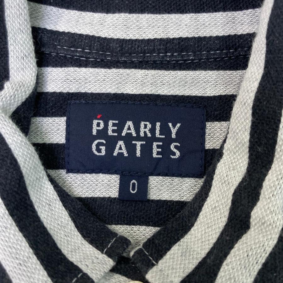 PEARLY GATES（パーリーゲイツ） 長袖ポロシャツ ボタンダウン