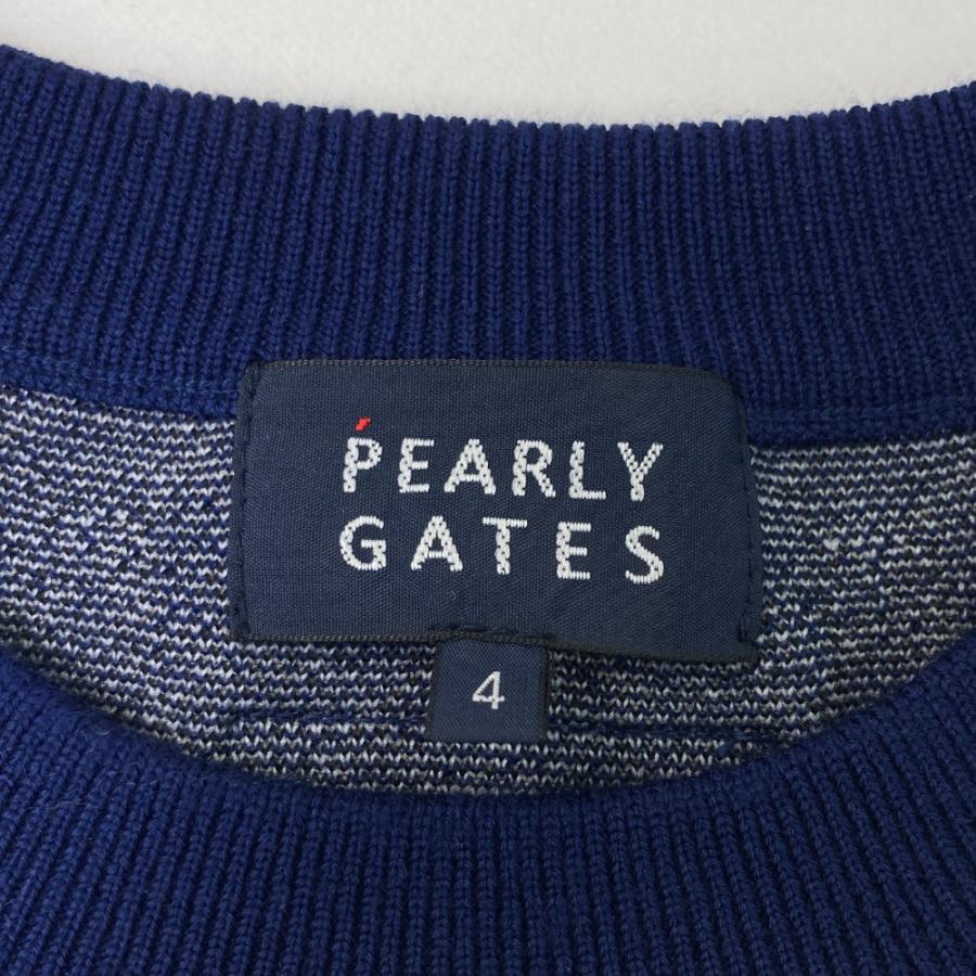 PEARLY GATES（パーリーゲイツ） 【美品】PEARLY GATES ニットセーター
