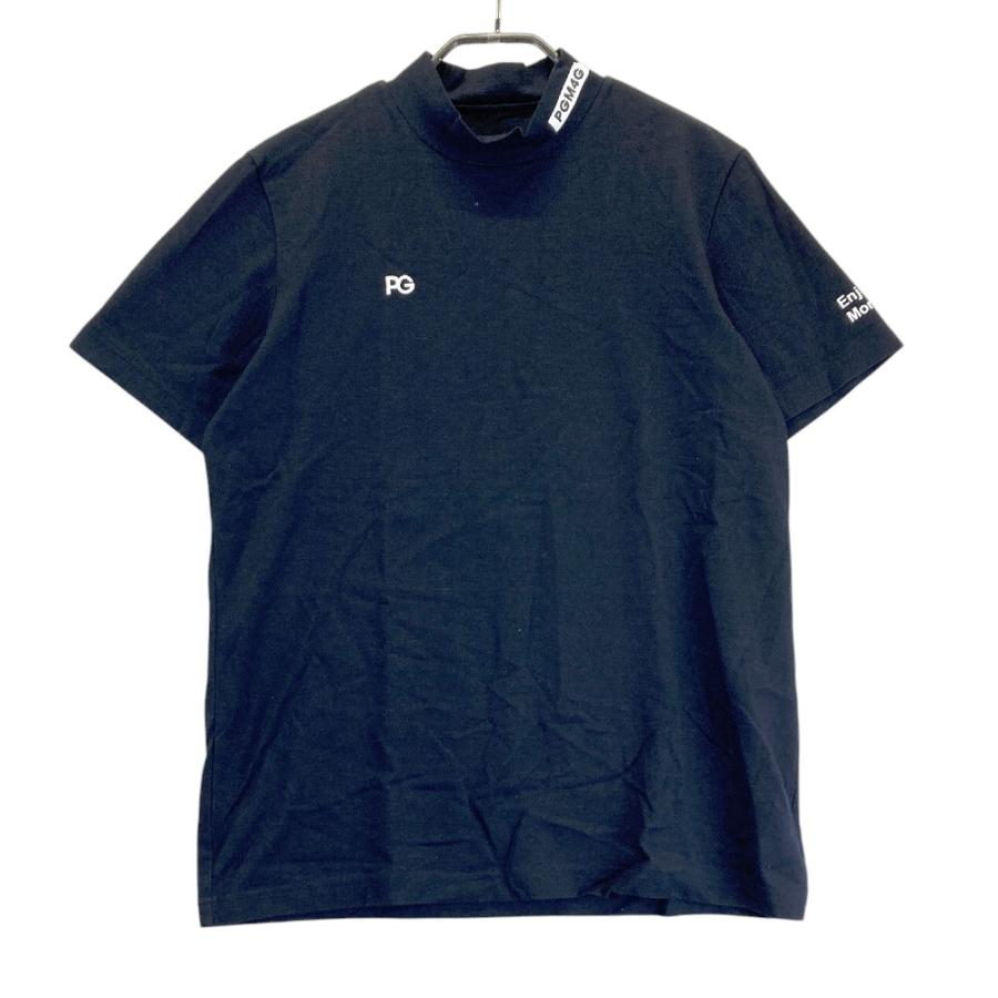 サイズ：4 PEARLY GATES パーリーゲイツ 2022年モデル ハイネック半袖 Tシャツ  ネイビー系 [240101282377] ゴルフウェア メンズ ストスト PEARLY GATES パーリーゲイツ 2022年モデル ハイネック 半袖T