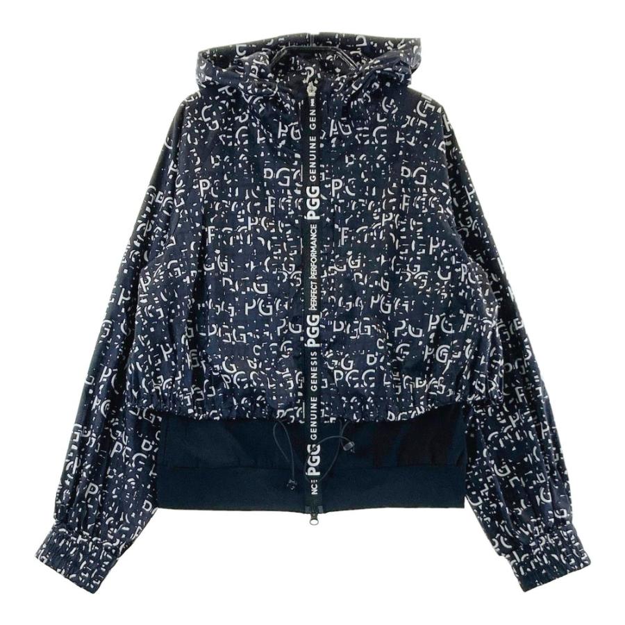 パーリーゲイツ PEARLYGATES ジップジャケット 総柄 ネイビー 0 【公式