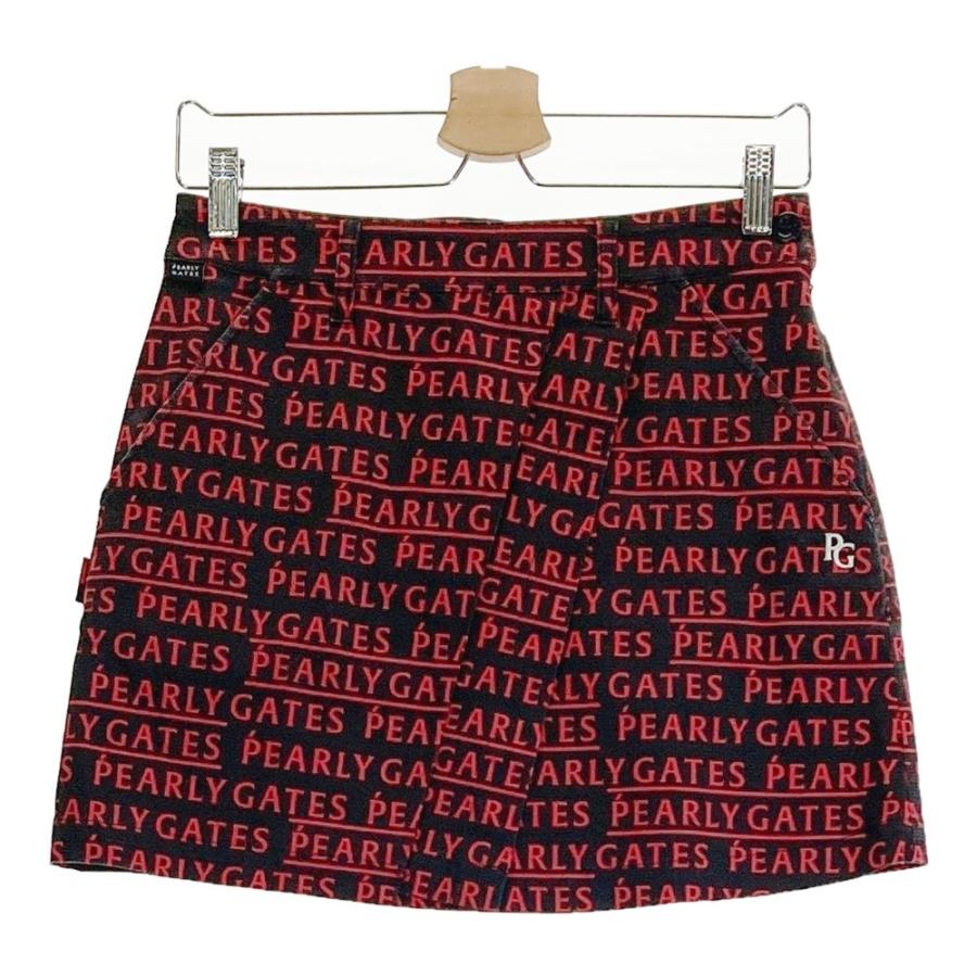 PEARLY GATES パーリーゲイツ 2022年モデル ストレッチスカート ロゴ柄 